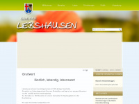 liebshausen.de Webseite Vorschau