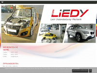 liedy.de Webseite Vorschau