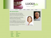 lucka-dental-labor.de Webseite Vorschau
