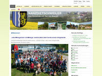 nanzdietschweiler.de Webseite Vorschau