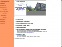 chalet-schoental.de Webseite Vorschau