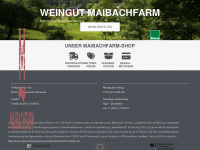 maibachfarm.de Webseite Vorschau