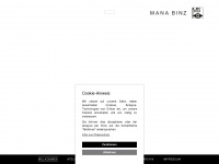 mana-binz.de Webseite Vorschau