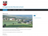 manderscheid-net.de Webseite Vorschau