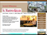 martinuskeller.de Webseite Vorschau