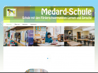 medardschule.de Webseite Vorschau