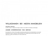 medya-immobilien.com Webseite Vorschau