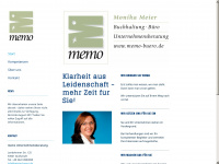 memo-buero.de Webseite Vorschau