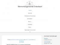 mennoniten-enkenbach.de Webseite Vorschau