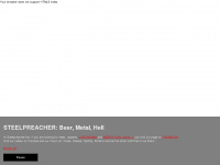 steelpreacher.de Webseite Vorschau