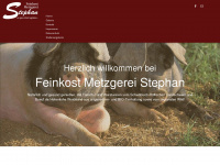 metzgerei-stephan.de Webseite Vorschau