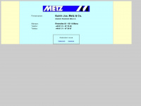 metz-mainz.de Webseite Vorschau