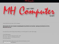 mh-computer-gmbh.de Webseite Vorschau