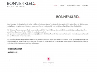 bonnie-und-kleid.eu Webseite Vorschau