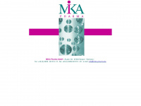 mika-pharma.de Webseite Vorschau