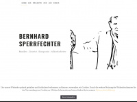 bernhardsperrfechter.com Webseite Vorschau