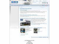 minox-maschinen.de Webseite Vorschau