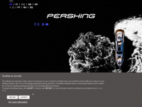 pershing-yacht.com Webseite Vorschau