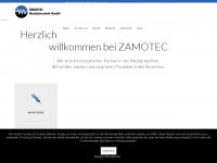 zamotec.de Webseite Vorschau