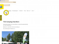tcs-camping-club-bern.ch Webseite Vorschau