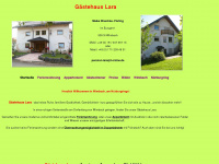 gaestehaus-lara.de Webseite Vorschau