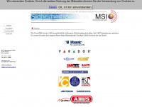 msi-sicherheitstechnik.de Webseite Vorschau