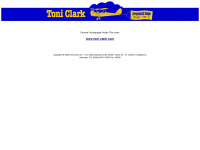 toni-clark.de Webseite Vorschau