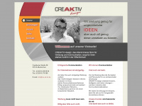 cre-ak-tiv.de Webseite Vorschau