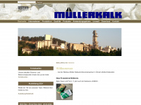 muellerkalk-wotan.de Webseite Vorschau