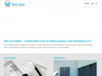 mueller-innenausbau.de Webseite Vorschau