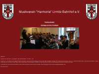 musikverein-urmitz-bhf.de Webseite Vorschau