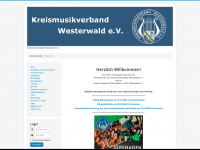 kreismusikverband-westerwald.de Webseite Vorschau