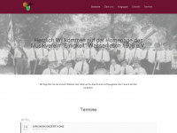 musikverein-wasserliesch.de Webseite Vorschau