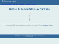 orgel-pfalzel.de Webseite Vorschau