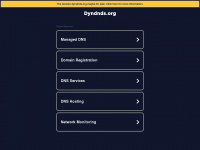 dyndnds.org Webseite Vorschau