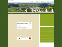 niederstadtfeld.de Webseite Vorschau