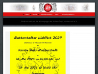 karate-mutterstadt.de Webseite Vorschau