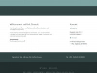 unit-consult.eu Webseite Vorschau