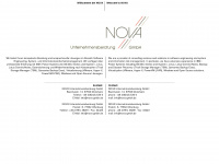 nova-gmbh.de Webseite Vorschau