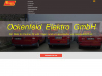ockenfeld-elektro.de Webseite Vorschau