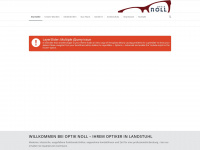 optiknoll.de Webseite Vorschau