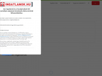ingatlanok.hu Webseite Vorschau