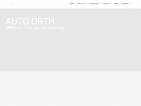 orth.de Webseite Vorschau