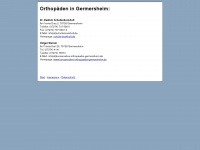orthopaedie-germersheim.de Webseite Vorschau