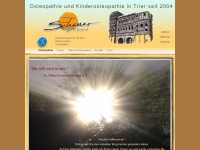 osteopathie-trier.de Webseite Vorschau