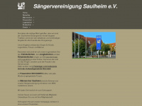 sv-saulheim.de Webseite Vorschau