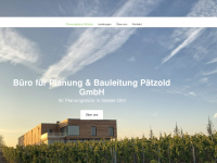 paetzold-baut.de Webseite Vorschau