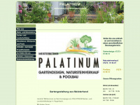 palatinum-garten.de Webseite Vorschau