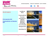 vdk-reisen.de Webseite Vorschau