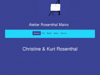 rosenthal-art.com Webseite Vorschau